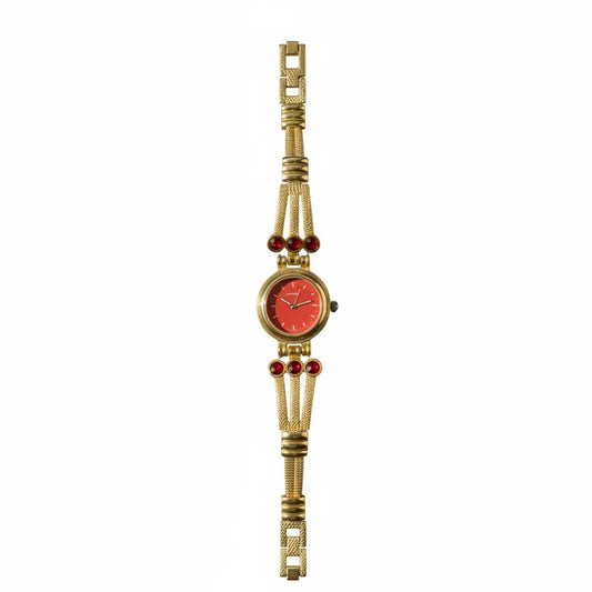 Vintage Gold-Tone Bracelet Watch