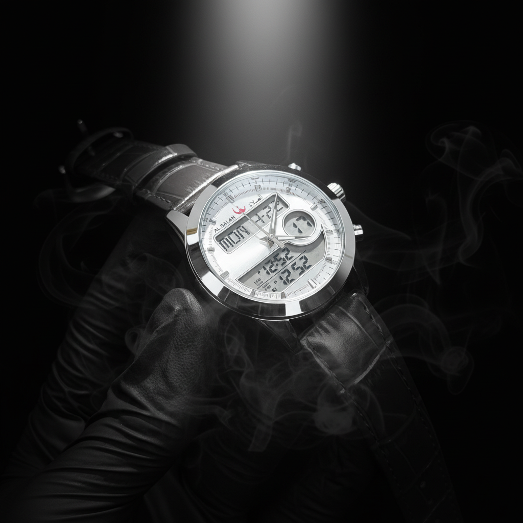 Al Salah Dual Time Watch