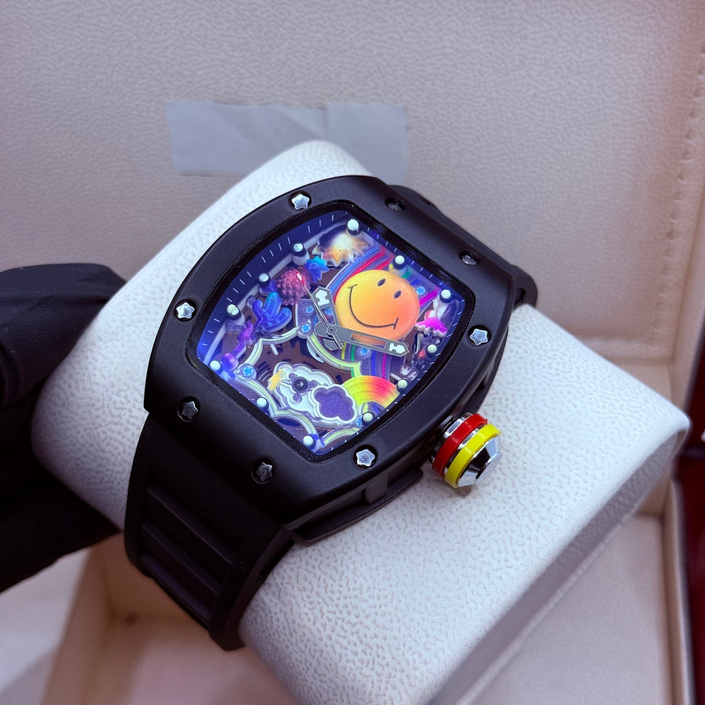 RM 088 White with Blue Strap