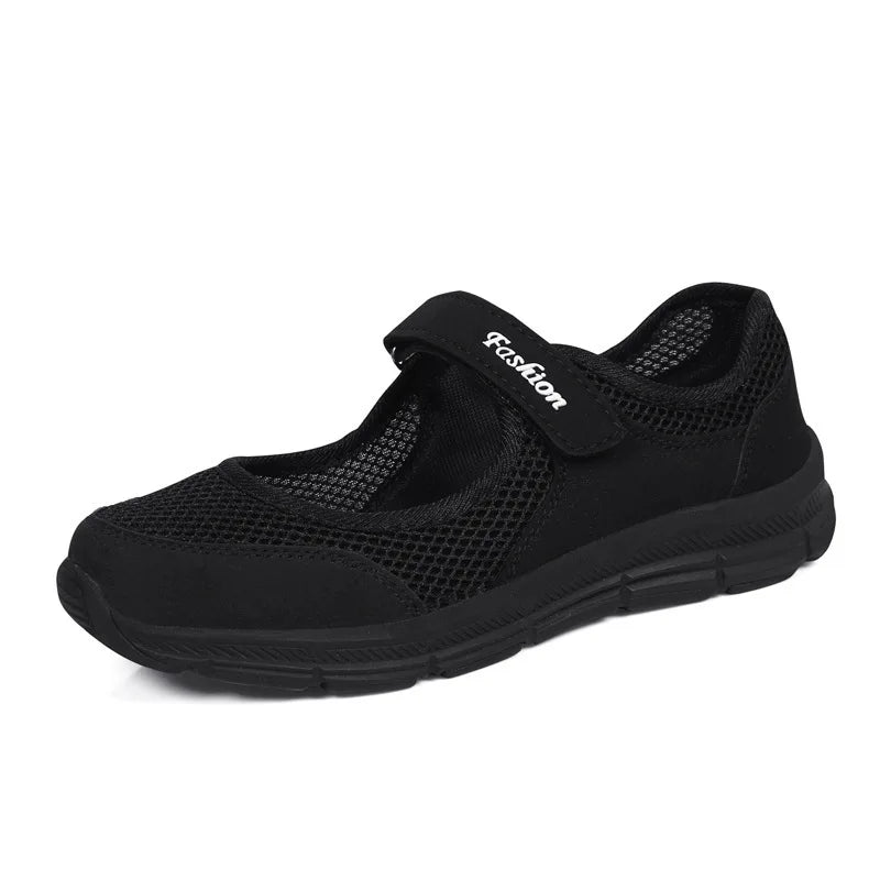 Mjlovers breathable walking shoes with cushioned soles and mesh uppers, ideal for comfortable outdoor walking activities.