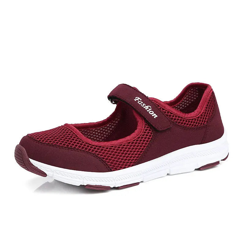 Mjlovers breathable walking shoes with lightweight mesh upper and cushioned sole, designed for comfort and support during walks