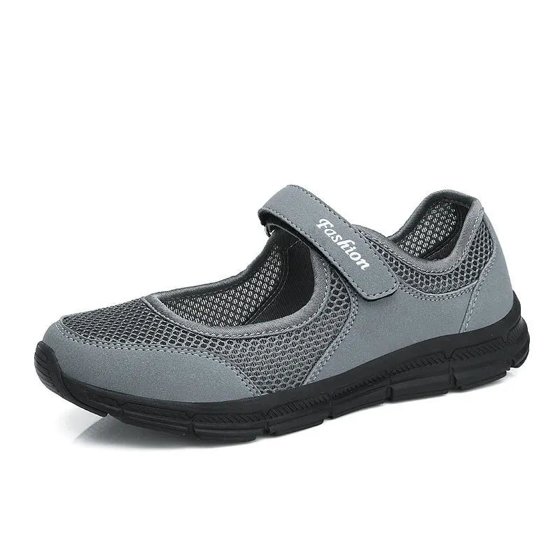 Mjlovers breathable walking shoes with mesh upper and cushioned sole, designed for comfort and everyday outdoor activity.