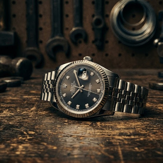 Rolex Jubilee Chain Silver