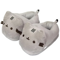 Mjlovers cozy kitty slippers featuring soft fabric and adorable cat face design for comfortable indoor wear