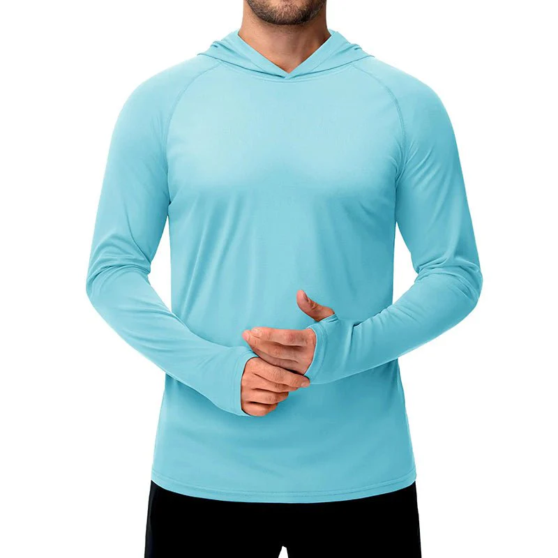 Mjlovers sun protection sport shirt in lightweight fabric, designed for outdoor activity with UV protection and moisture-wicking features.