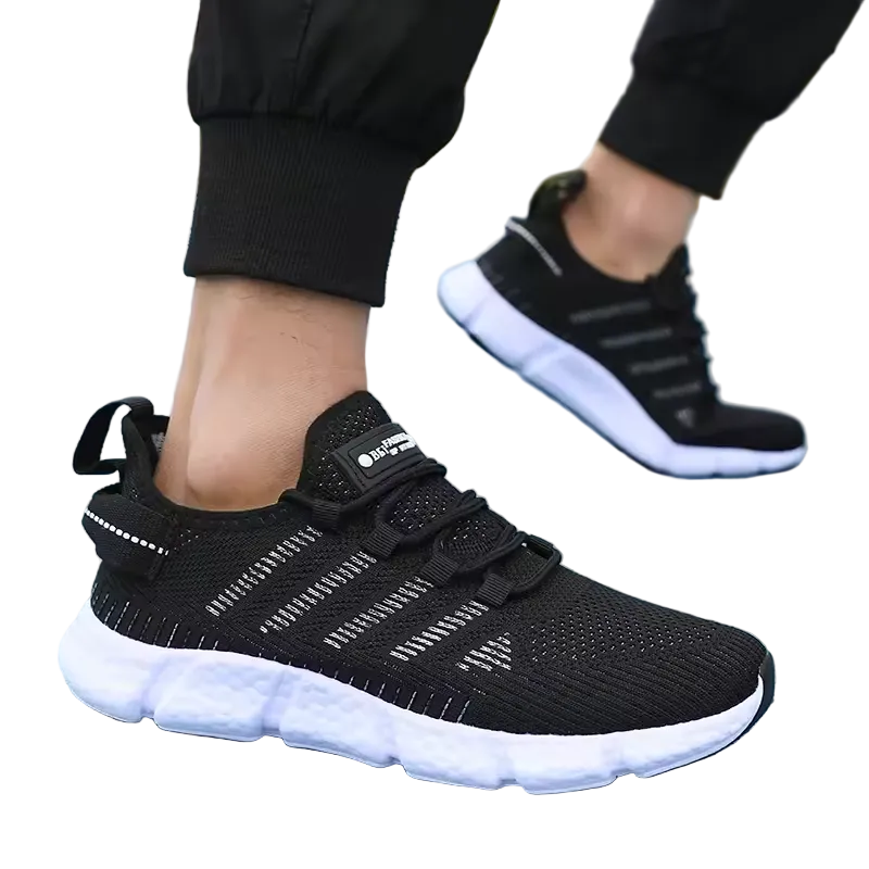 Men's casual sport shoes by mjlovers, featuring a sleek design with breathable fabric and comfortable rubber soles.