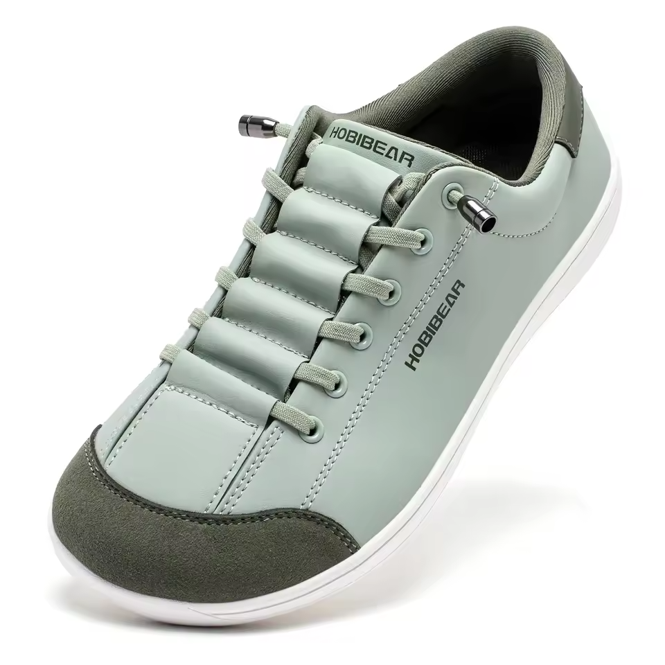 Mjlovers men's comfortable leather shoes with polished finish, classic design, and lace-up closure, suitable for formal and casual wear.
