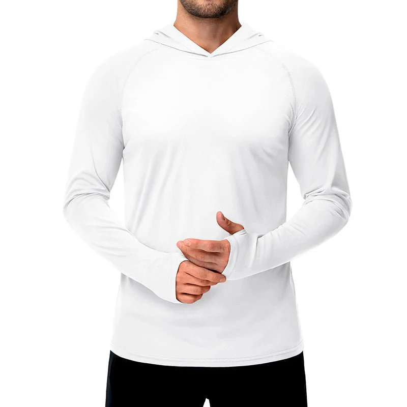 Mjlovers sun protection sport shirt in lightweight fabric, featuring a breathable design ideal for outdoor activities.